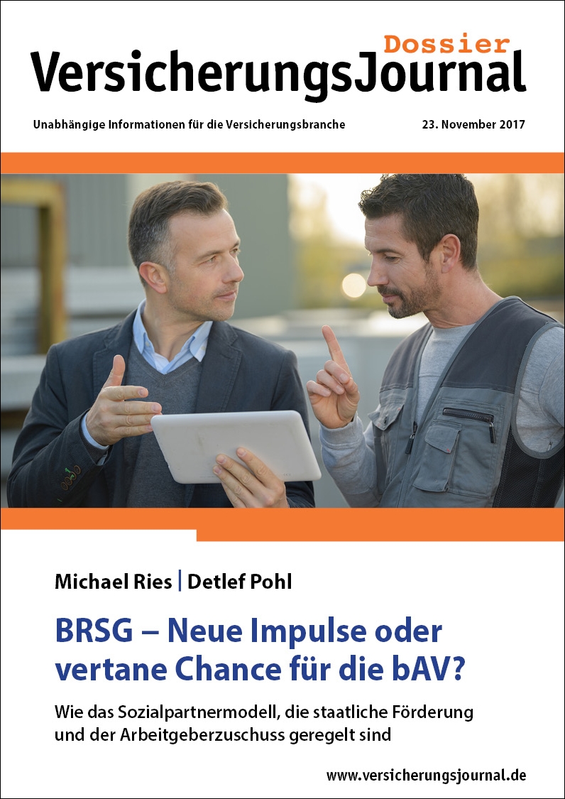 Dossier BRSG (Bild: VersicherungsJournal)