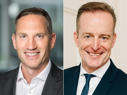 Von links: Maximilian Beck und Rainer Huber (Bild: KS/Auxilia)