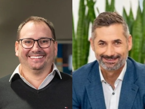 Von links: David Meyhöfer, Dirk Henkies (Bild: Blau direkt)