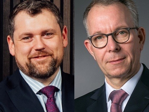 von links: Johannes Neder und Frank Ulbricht (Bild: Vema, Reinhard Simon)