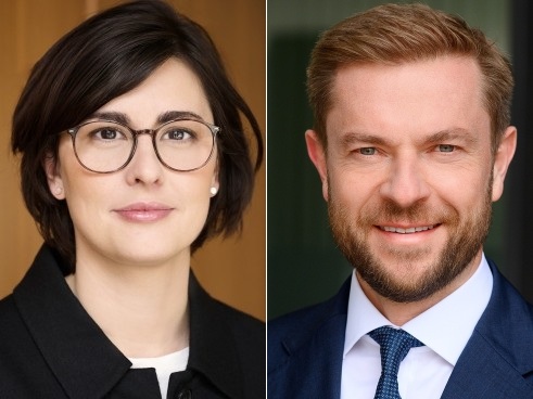 Von links: Olivia Pauthner und Carsten Staat (Bild: Allianz Partners)