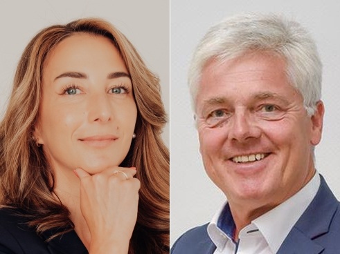Nadine Schmidhuber und Andreas Krüger (Bild: Inter)