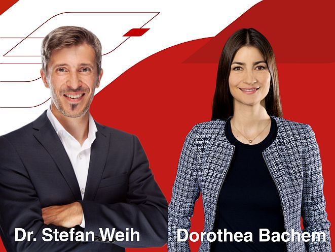 Stefan Weih und Dorothea Bachem (Bild: Generali)