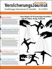Cover VersicherungsJournal Extrablatt 4/2012